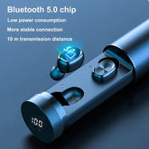 Bluetooth Earphone 5.0 Wireless 8D HIFI Sport MIC Earbuds Gaming Music Headset - Show Gadgets